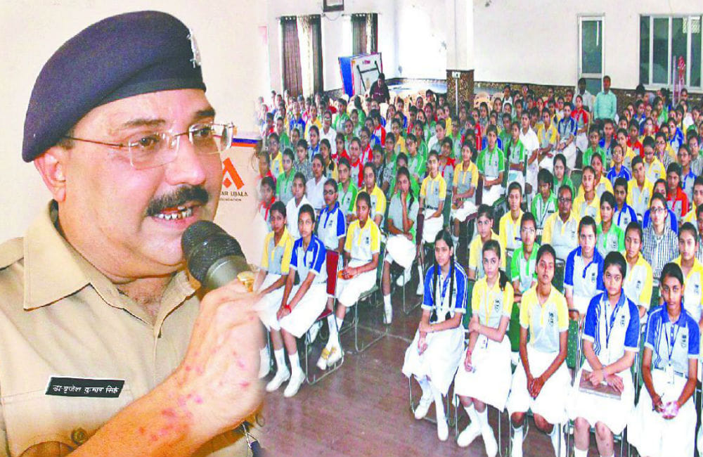 Amar ujala police ki pathshala in mathura