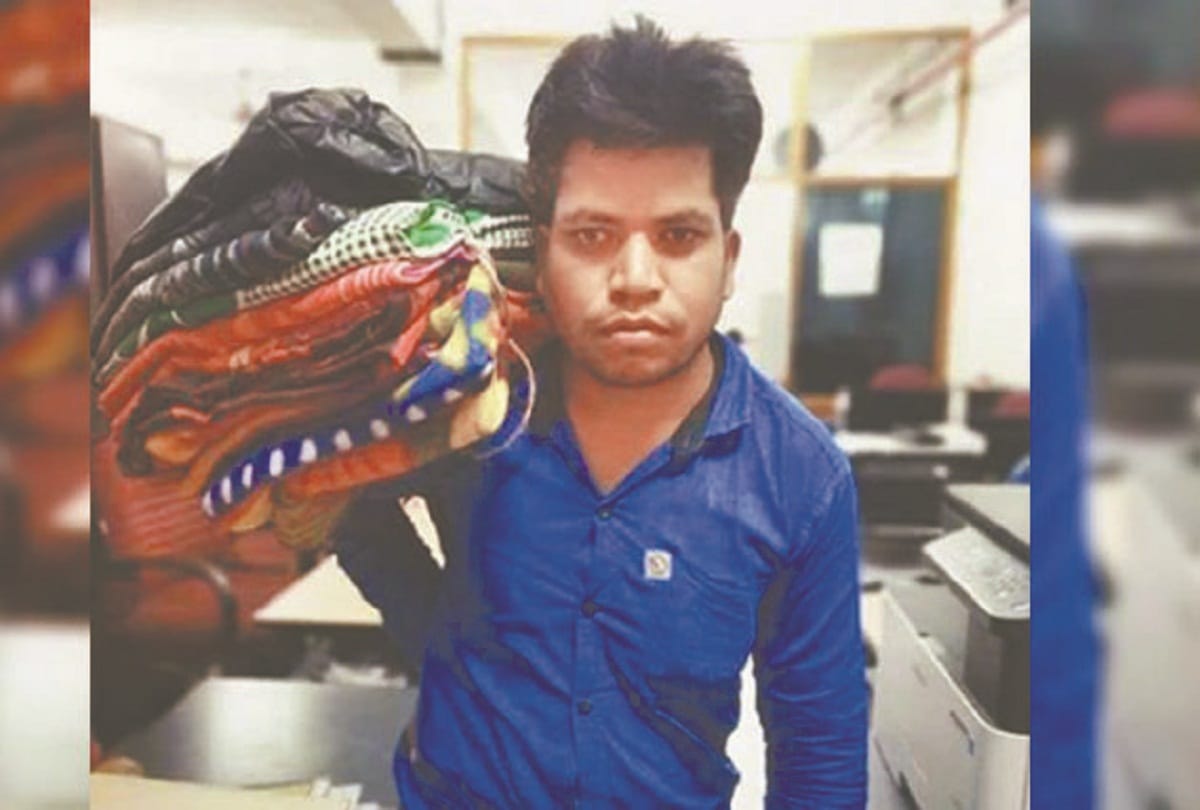 vishnu kachhawa donated all his blankets to kerala flood victims