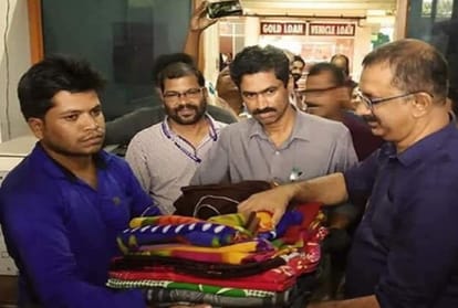 vishnu kachhawa donated all his blankets to kerala flood victims