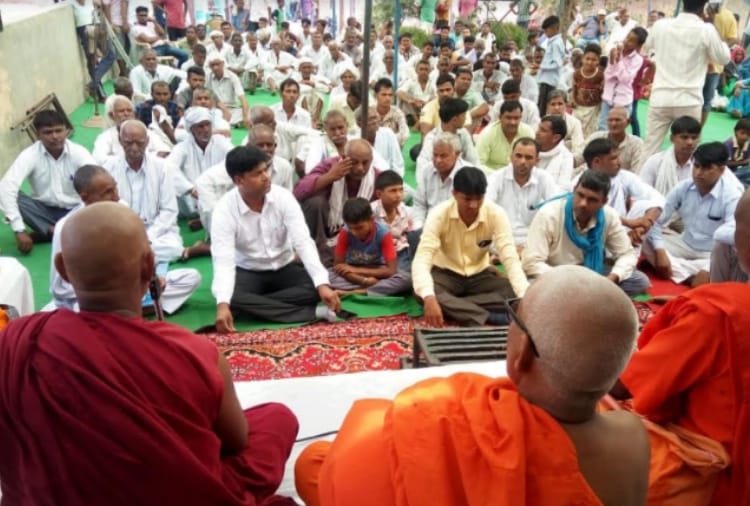 150 Dalit families adopted Buddhist religion in Hisar