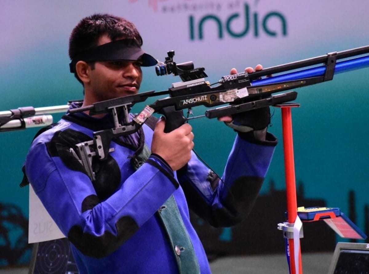 asian games 2018 deepak kumar wins silver medal in 10 m air rifle dehradun connection