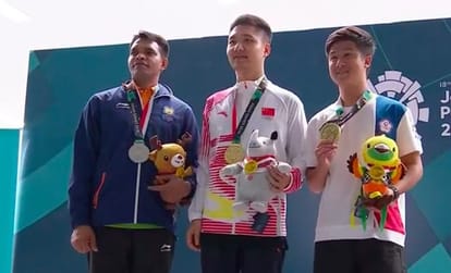 asian games 2018 deepak kumar wins silver medal in 10 m air rifle dehradun connection