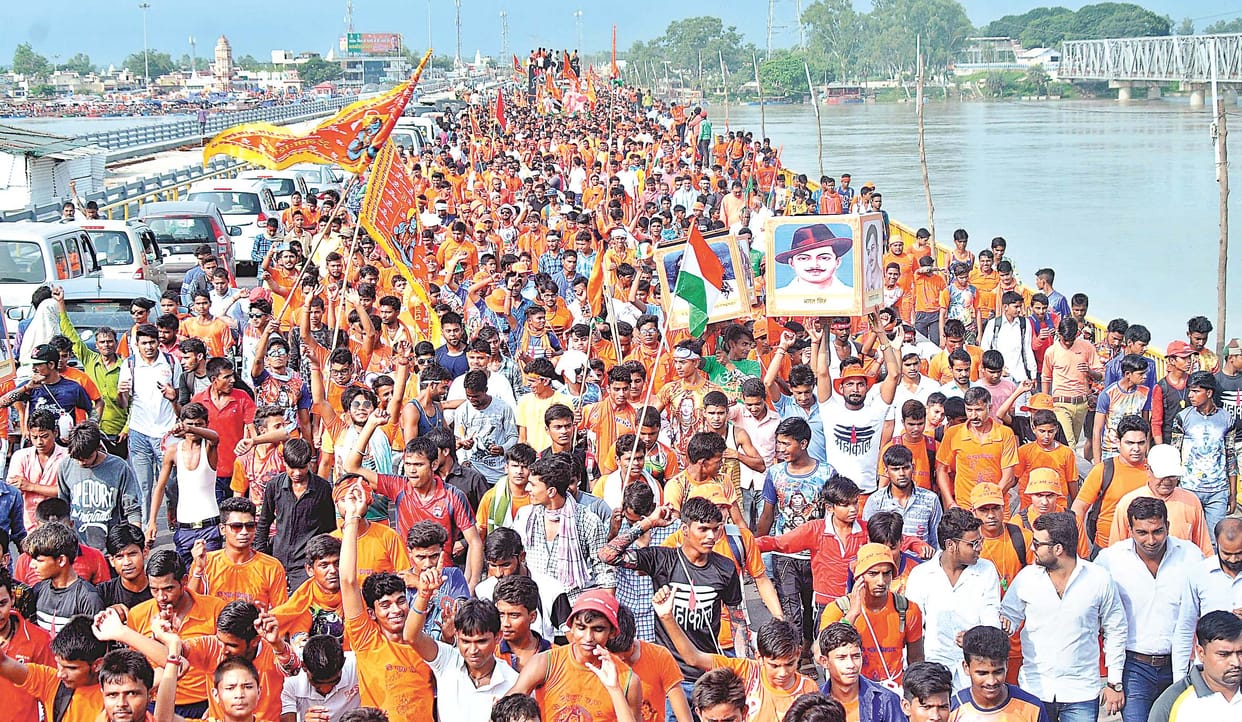 surroundings made in shivmay by the devotee in amroha