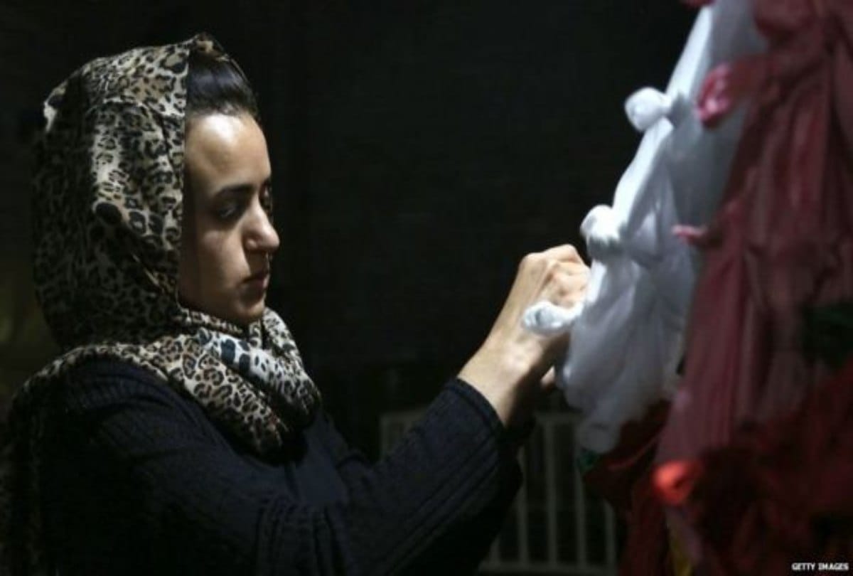 A girl who fight with ISIS Kidnapper