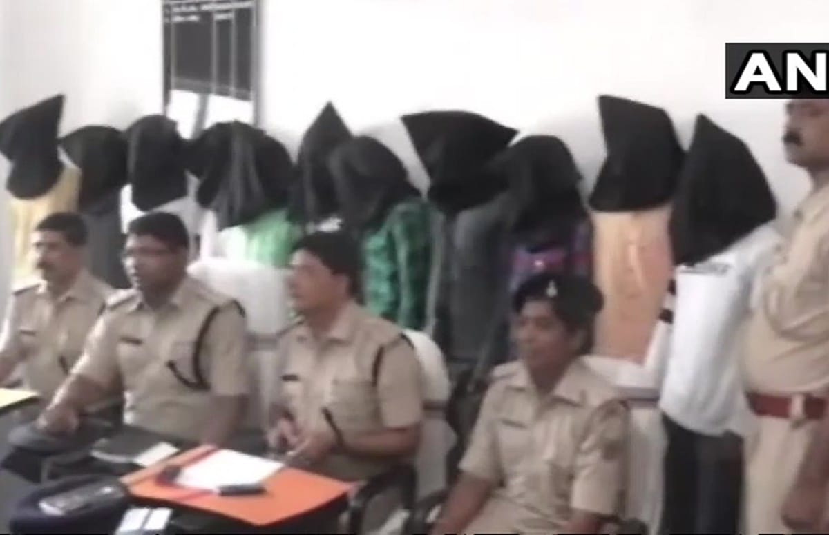 Eleven people were arrested for allegedly sexually assaulting two minor girls in Jharkhand
