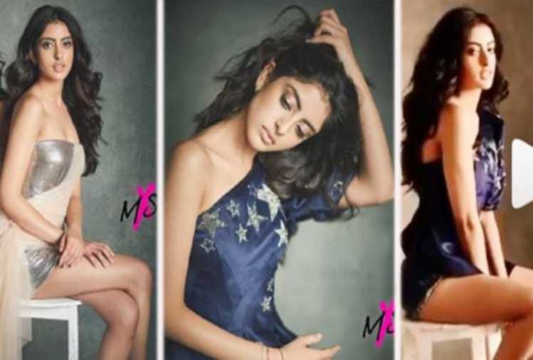 shweta bachchan daughter navya naveli new photoshoot video viral