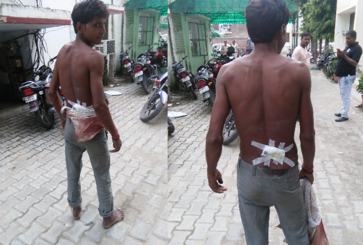 UP: man Attempet to repeat the axe episode in Lala Mohammedpur in meerut
