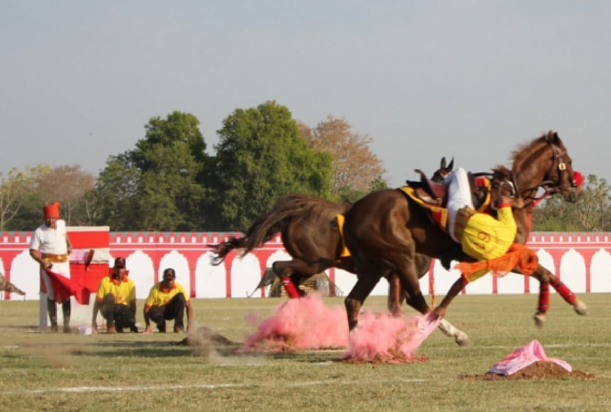 Asian Games 2018: horse rider from RVC center meerut arrives  jakarta with horses