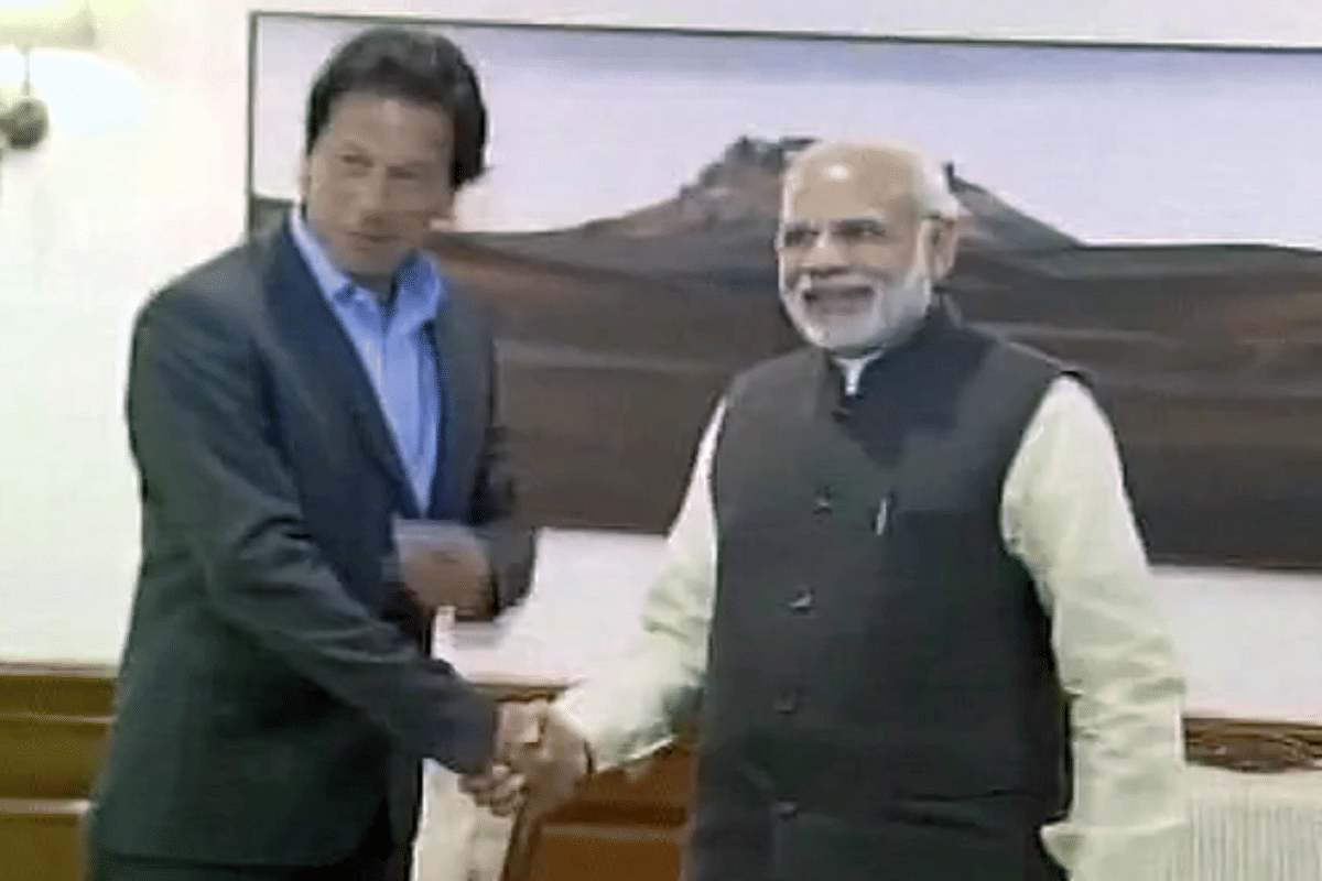 India denied the PM had made offer of dialogue with Pakistan pm Imran Khan 