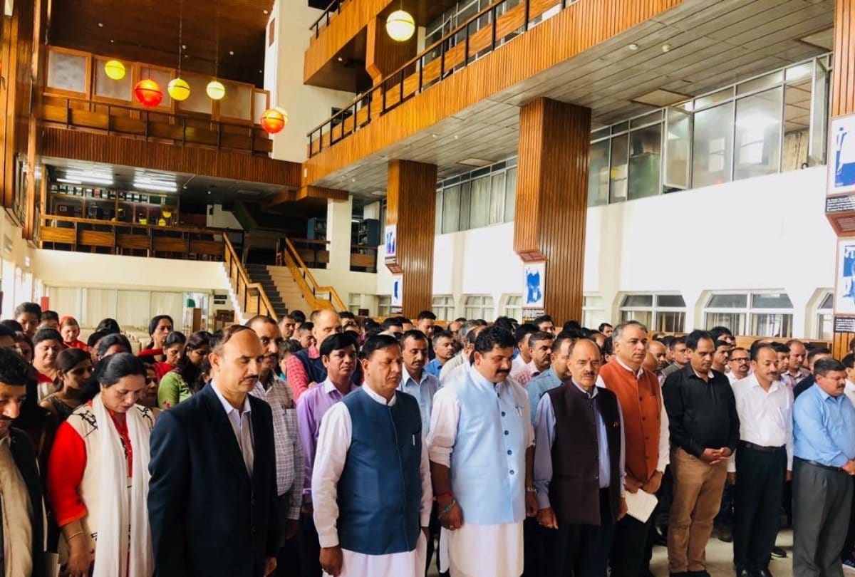 Rajiv Bindal Press conference in Vidhan Sabha Shimla