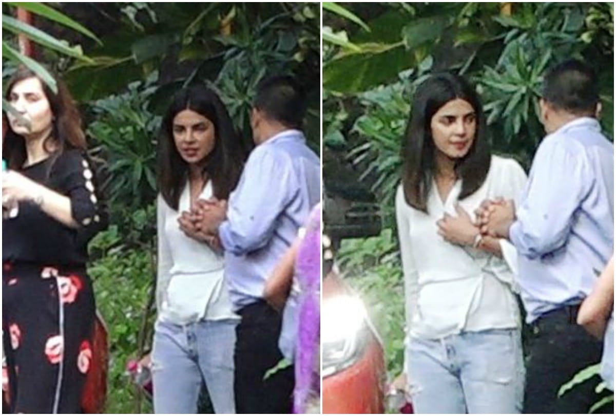 Priyanka Chopra and Nick Jonas visits orphanage home with family after Roka Ceremony