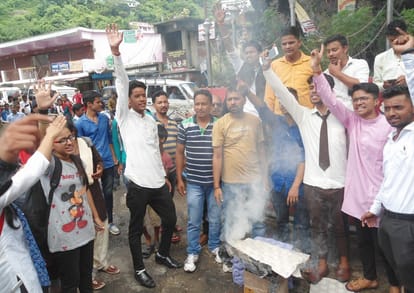 uttarkashi gang rape and murder case protest continues in third day of incidence