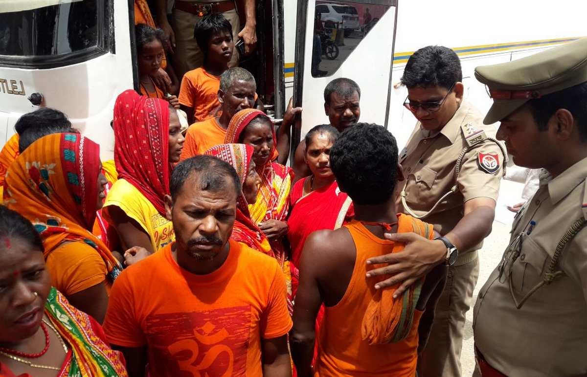 Nepali devotees says that he will allways remember UP police