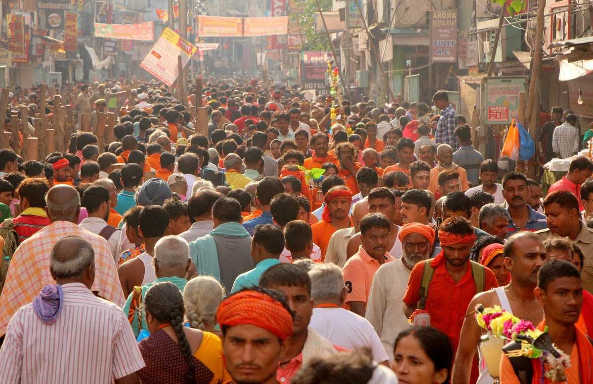 Sawan last monday bol bum sound every where in varanasi