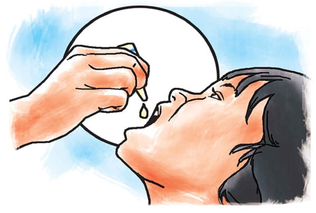 one kid died after having polio drop, cmo says reason is different