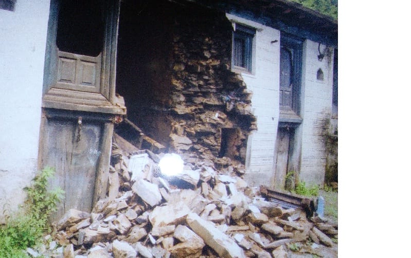 five more houses destroyed due to disaster
