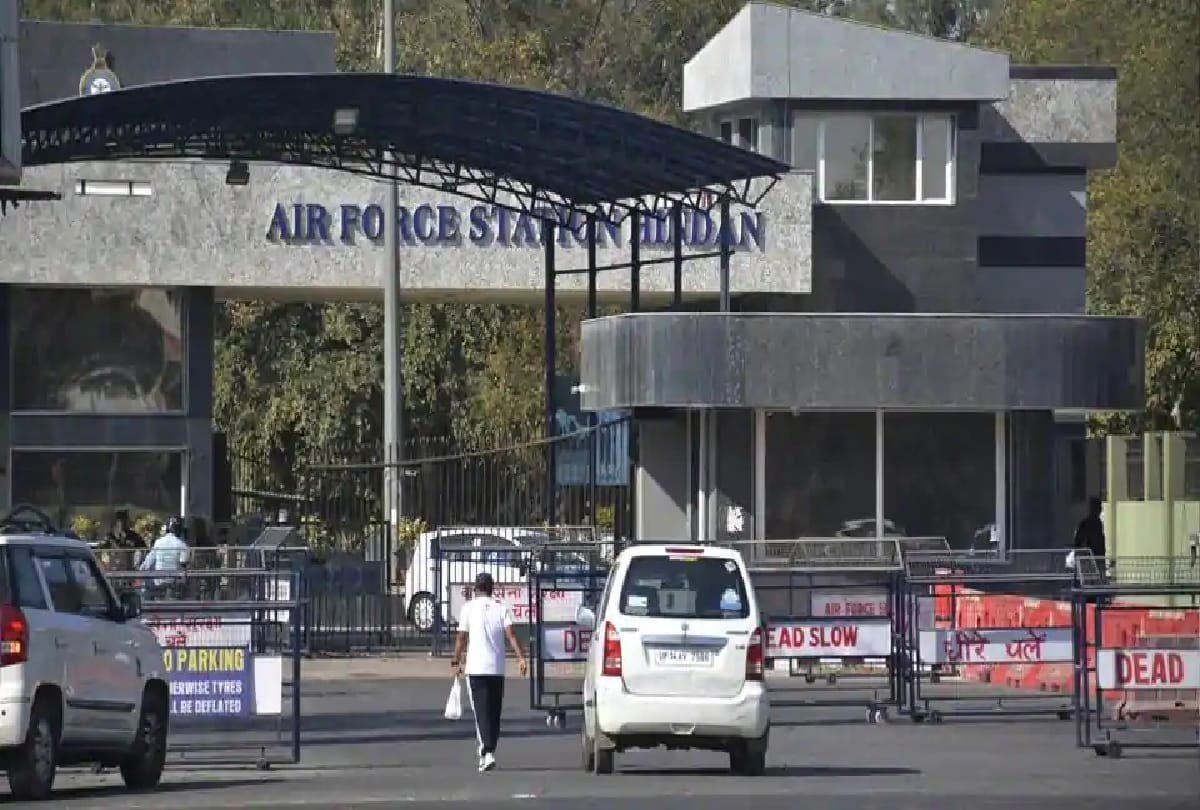 Hindon air base Airport Authority of India started construction of terminal