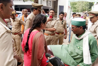 Feud between farmer union attacked the District President
