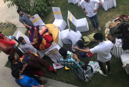 kashmiri people come to help for kerala floods