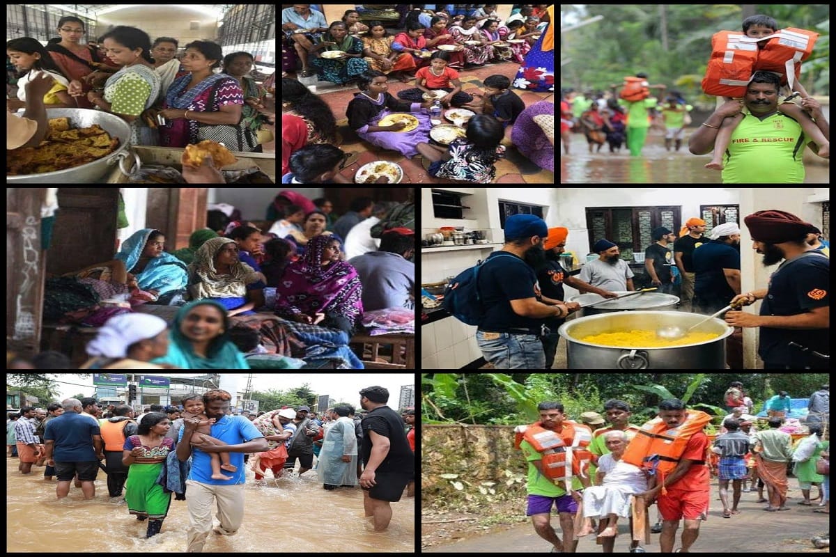 Kerala floods: Trying to get rid of the lives of ruined by rain