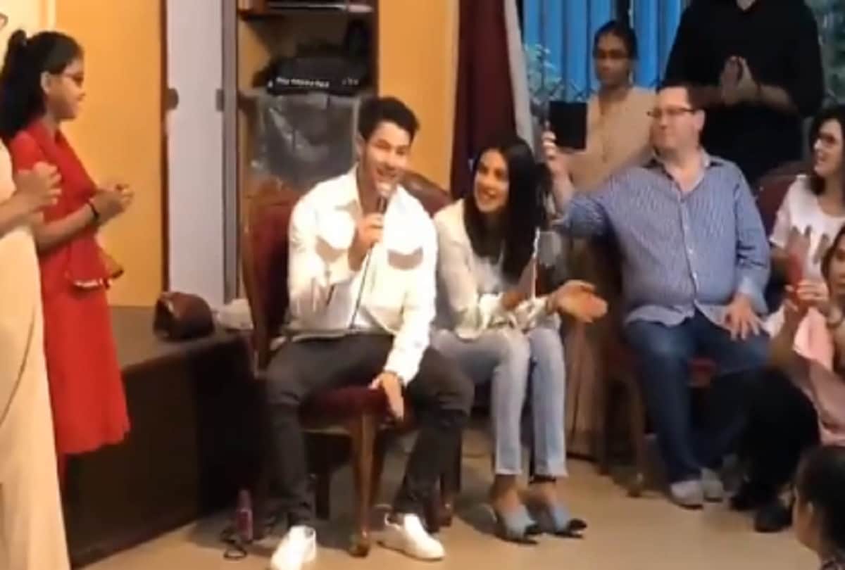 VIDEO Nick Jonas sung Love Bug for Priyanka Chopra in front of orphanage kids