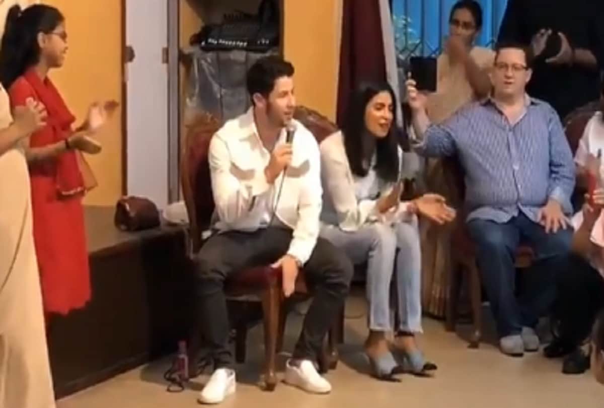 VIDEO Nick Jonas sung Love Bug for Priyanka Chopra in front of orphanage kids