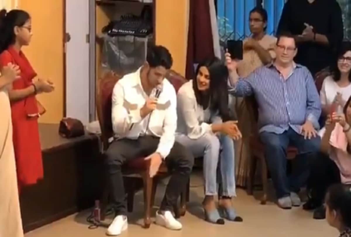 VIDEO Nick Jonas sung Love Bug for Priyanka Chopra in front of orphanage kids