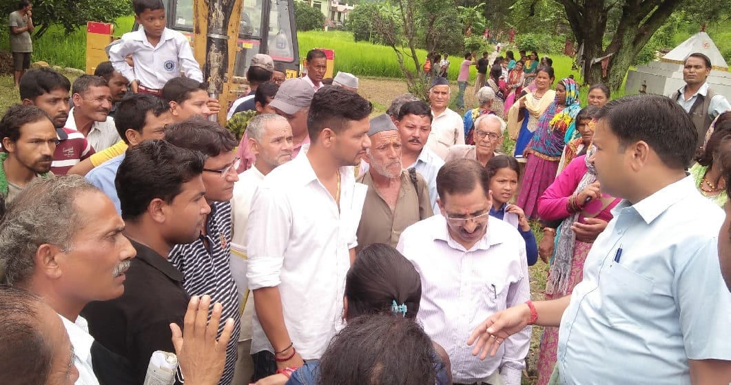 JCP over crops, villagers protested