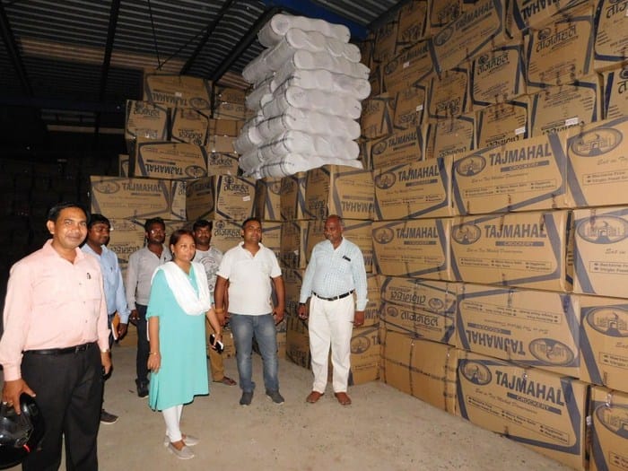 raid in thermacol factory