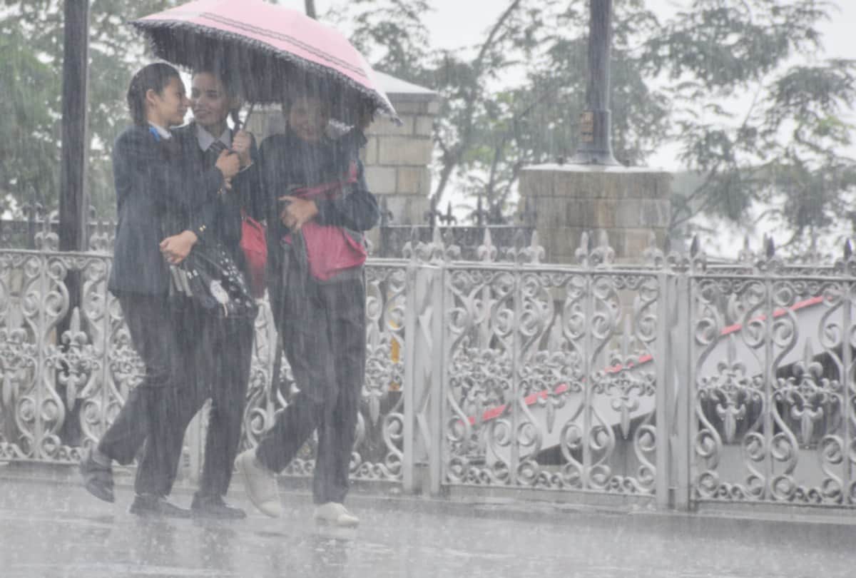 heavy rainfall warning in himachal for three days from today