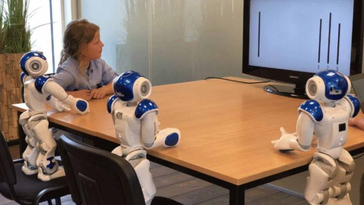 According to research, machines like robots can easily influence children