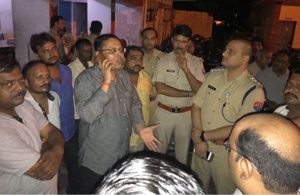 Heart attack to sweet shopkeeper during FSDA raids