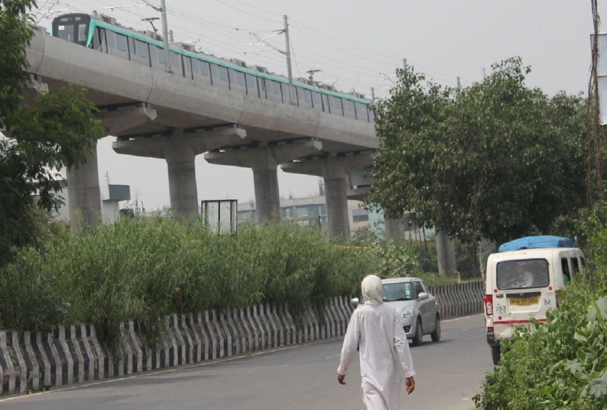 Noida-Greater Noida Metro run for first time on entire track