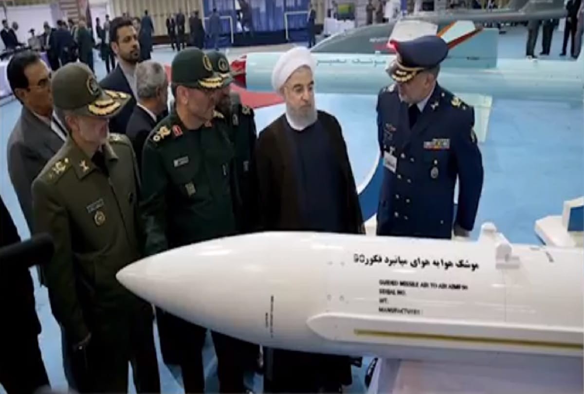 Iran launched the first indigenous fighter aircraft 'Kosar'