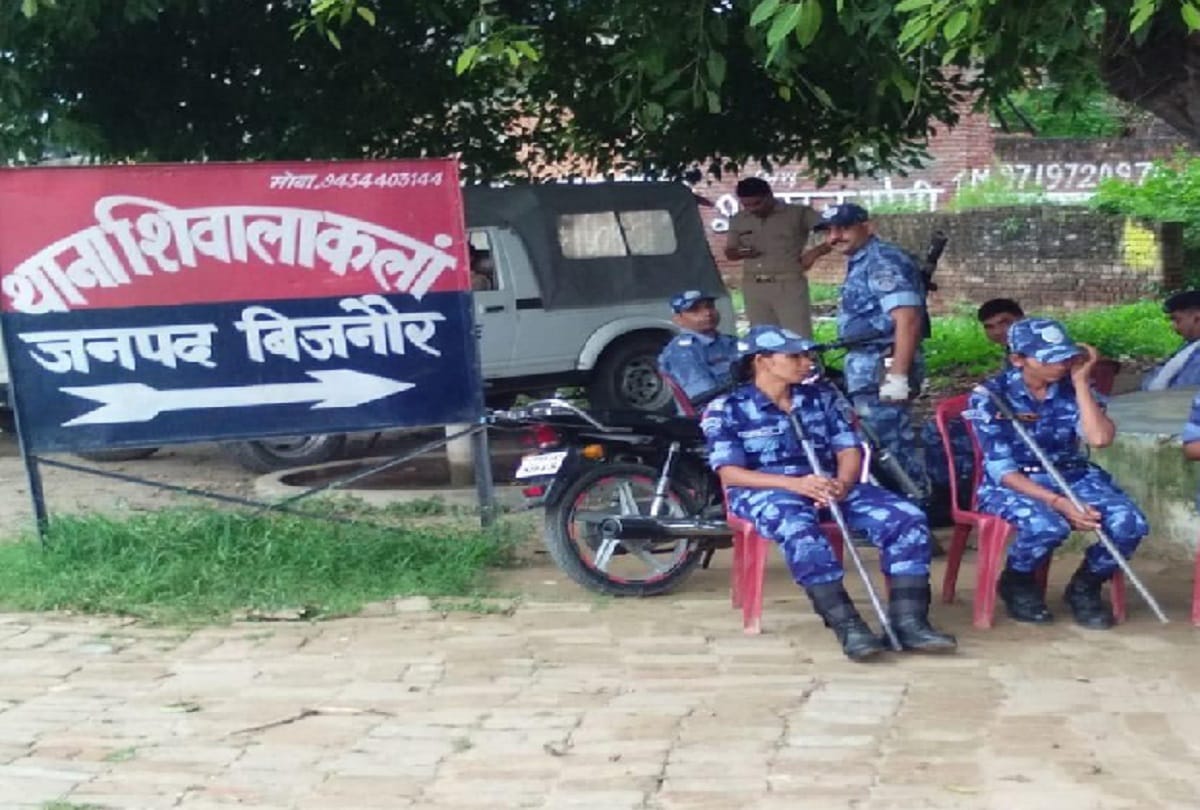 Bijnor,People of Muslim society could not celebrate Eid, and force deployed in city, see photos