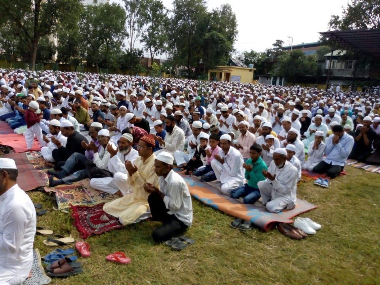 eid ul adha 2018 namaz in dehradun