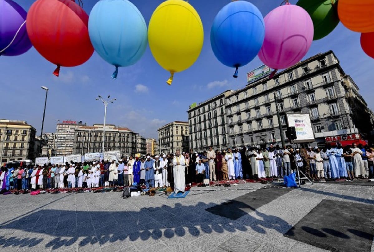 Pakistan muslims celebrate Eid al-Adha 2018