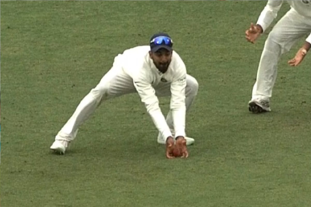 kl rahul equals rahul dravid for taking most catches in a test series