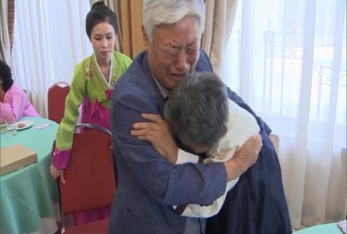Time to distance among family in people of North and South Korea
