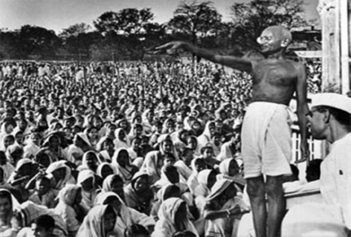 Gandhi jayanti 2018 Quit India Movement interesting fact