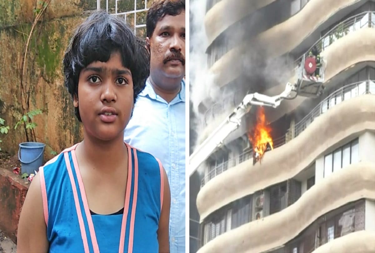 Mumbai fire: ten Year Old Put School Drill tips and saved many life