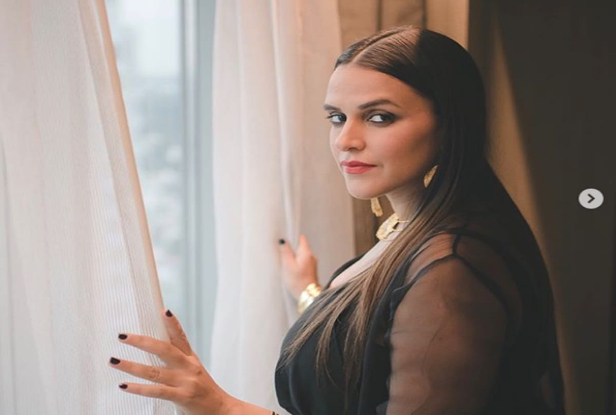 Is Neha Dhupia Hiding Baby Bump Pictures Speak Everything