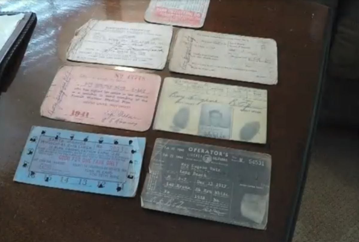 Man found wallet lost 77 years ago during world war 2
