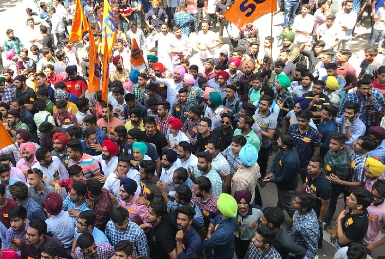 Students Organization of India declared panel in chandigarh