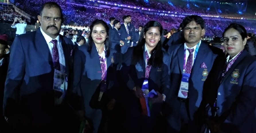 दम दिखाने जकार्ता पहुंची पूवोऱ्तर रेलवे की पांच बेटियां