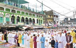 Kurbani on the path of God, worshiped in the bar