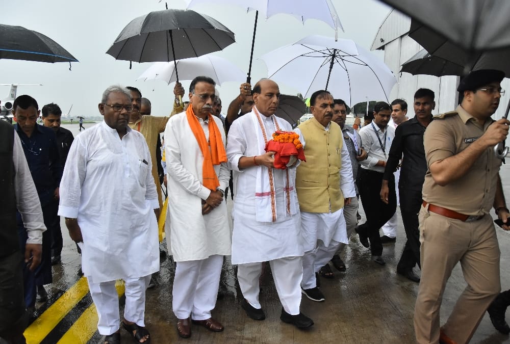 asthi kalash yatra of atal ji in lucknow