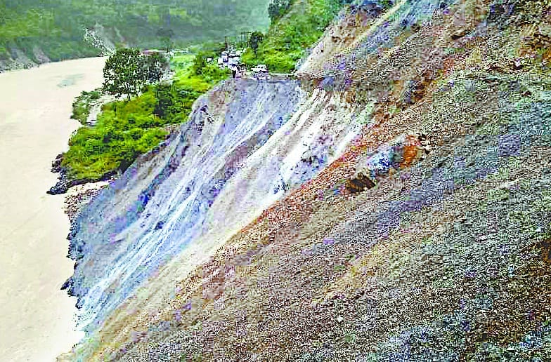 30 meter road in Ramganga in Ratiganga