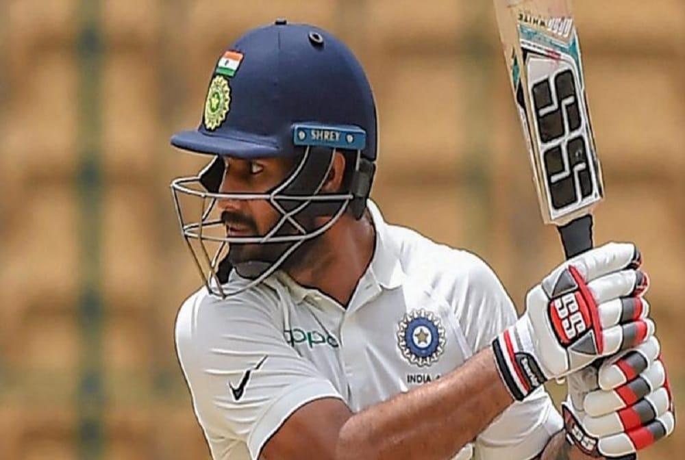 hanuma vihari made his test debute against england at oval