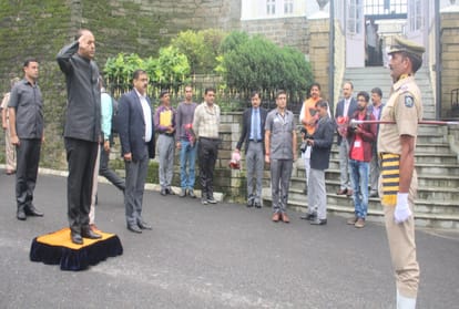 After the mourning proceedings of the House adjourned for the second day shimla